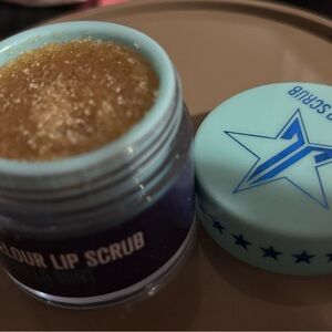 Blue Lip Scrub with Star Design